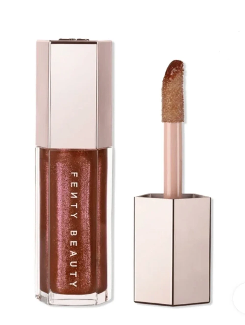 Fenty Beauty Gloss Bomb Universal Lip Luminizer Hot Chocolit Fantasy NWOB Mini